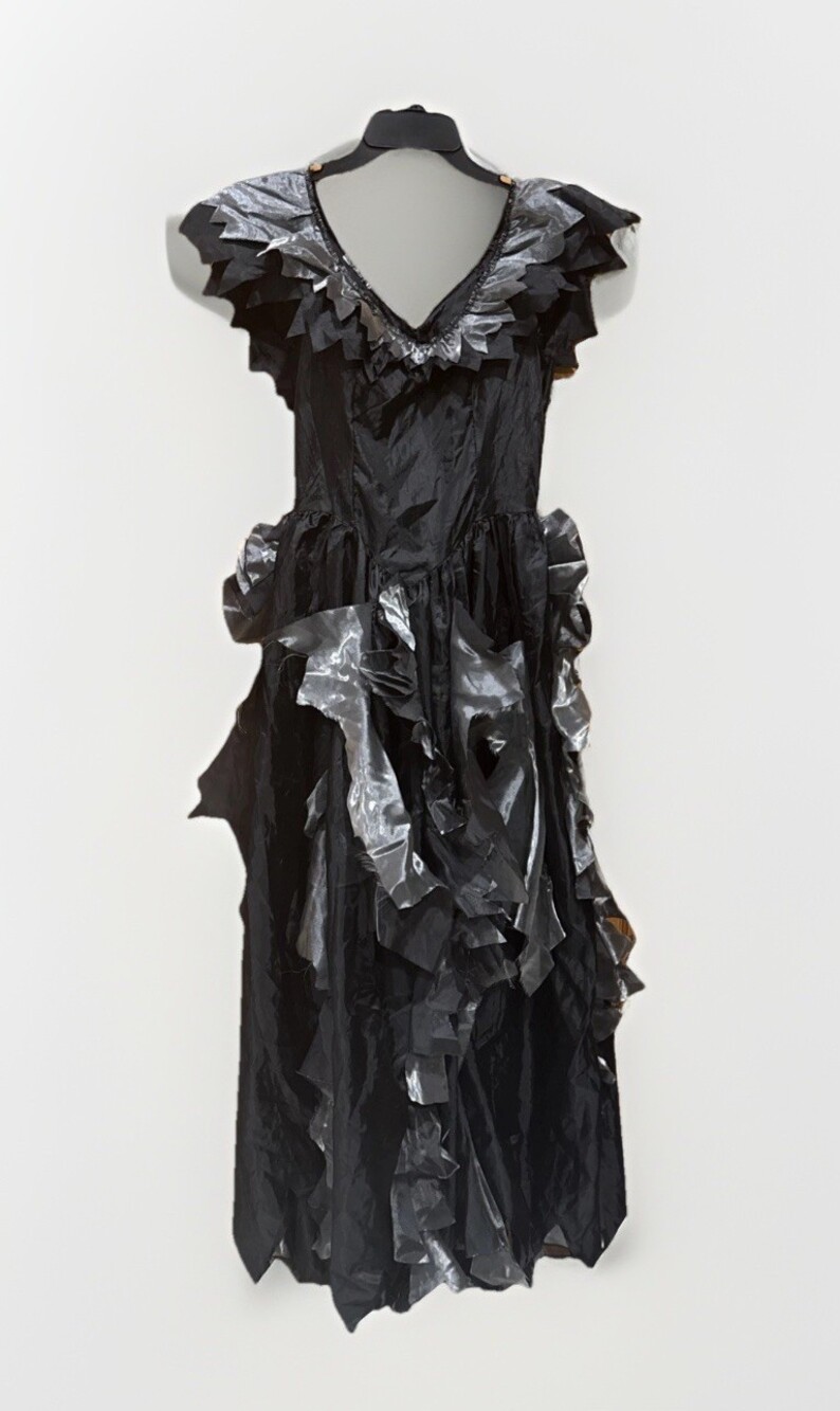 Wicked Goth Witch Evil Stepmom Costume Dress Medieval Women's Sz M US 8-10